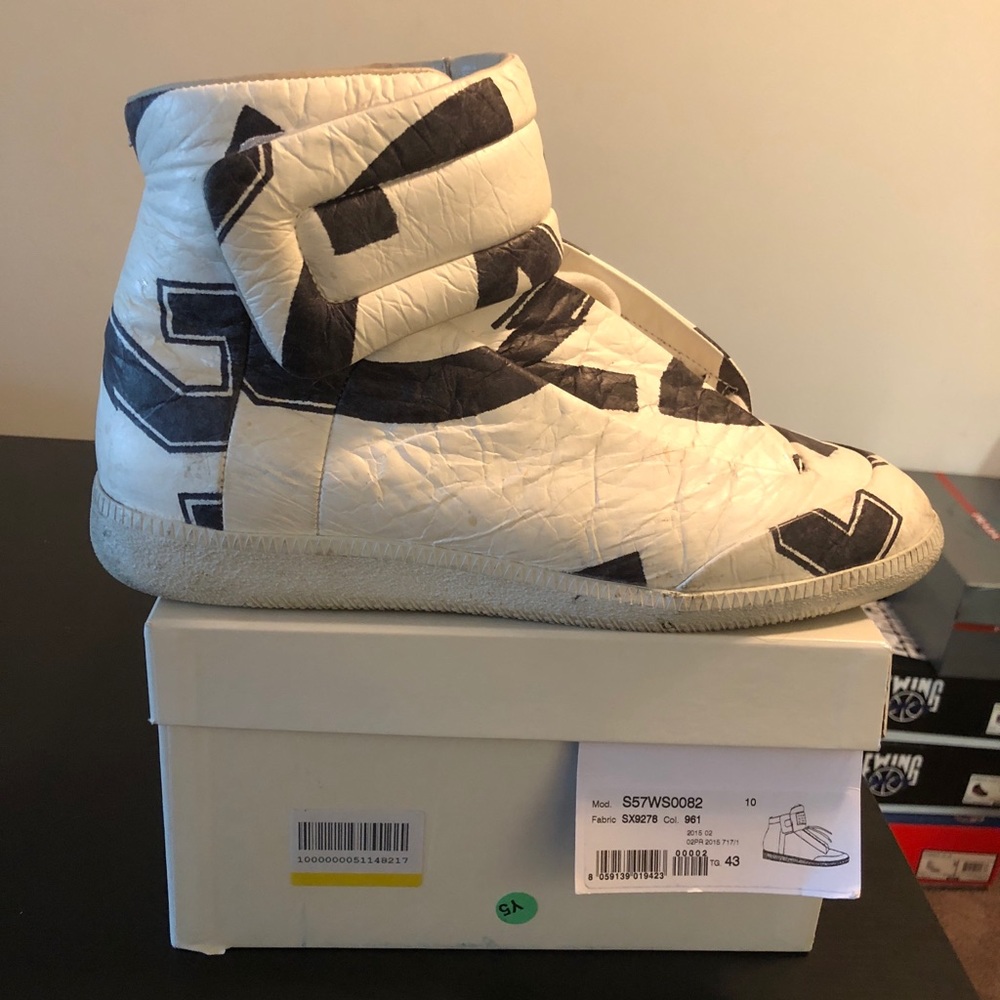 MAISON MARGIELA REPLICA SHOES “Black/White”